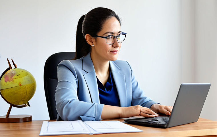 **
    A professional, confident female TESOL teacher in modest business casual attire, meticulously planning a lesson at a neat, modern desk in a well-lit home office. She is focused on her laptop screen, which displays a digital lesson plan, surrounded by textbooks, colorful pens, and educational flashcards. The setting emphasizes organization and dedication. Perfect anatomy, correct proportions, natural pose, well-formed hands, proper finger count, natural body proportions. Safe for work, appropriate content, fully clothed, professional, modest, family-friendly.

2.  **Prompt for