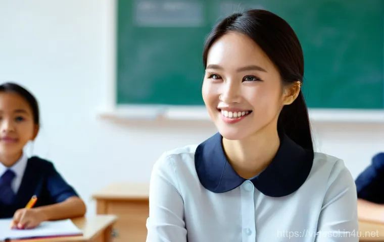 TESOL 강사로서의 평판 관리 - **Prompt 1: The Inspiring TESOL Professional**
    "A vibrant and dedicated TESOL teacher, a Vietnam...